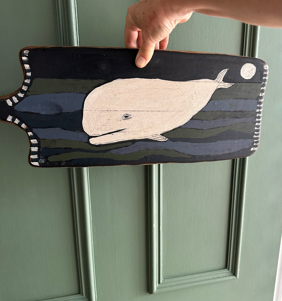 La Baleine et la lune